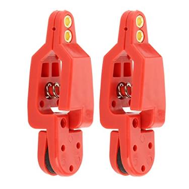Imagem de NC 2 peças Snap Weights Heavy Tenssion Snap Release Clips para pesca, pesos, plaina, pipa