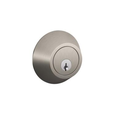 Imagem de Fechadura de cilindro duplo Dexter da Schlage JD62V619, níquel acetinado