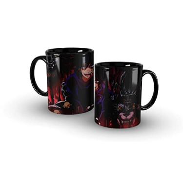 Imagem de LEAR Caneca de Cerâmica Preta 325ML Jujutsu Kaisen Megumi Fushiguro