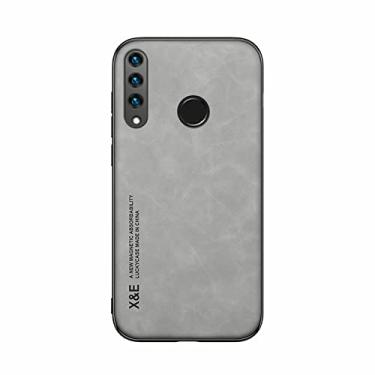 Imagem de Kepuch Silklike Capa para Huawei Nova 4E/P30 Lite - Case Placa de Metal Embutida para Huawei Nova 4E/P30 Lite - Cinza