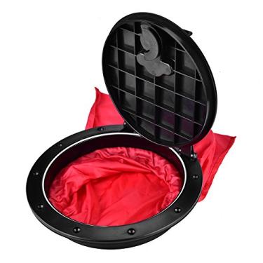 Imagem de Tbest Capa de escotilha de 20 cm com bolsa impermeável para caiaques de barco marítimo, tampa para escotilha de caiaque de 20 cm, escotilha de caiaque de 10 cm, escotilha de caiaque