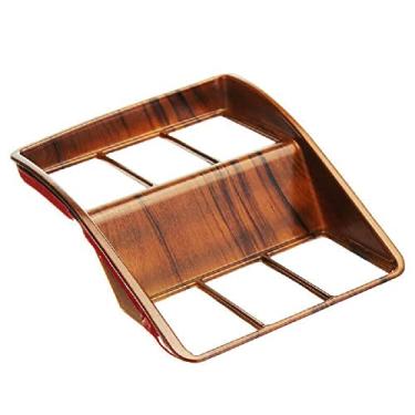 Imagem de 1 x Painel de interruptor de farol de carro de madeira para Honda