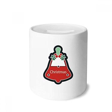 Imagem de DIYthinker Sinos de Natal ícone de desenho animado caixa de dinheiro caixa de cerâmica porta-moedas presente de cofrinho