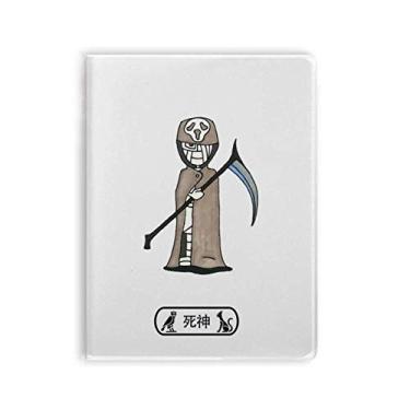 Imagem de Caderno Egito Múmia Halloween Horus da Morte Capa de Goma Diário Capa Macia Diário