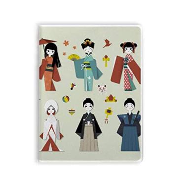Imagem de Diário tradicional japonês, capa de chiclete, capa macia