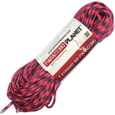 Imagem de PARACORD PLANET Mil-Spec Grau Comercial 250 kg Tipo III Nylon Paracord de Duas Cores (Filhote de Muda, 1,5 m)
