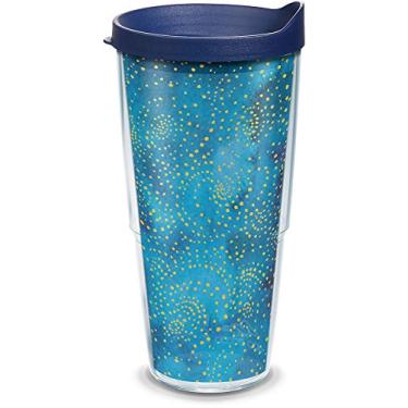 Imagem de Tervis Yao Cheng – Celestial Made in USA Copo de viagem com isolamento térmico mantém as bebidas frias e quentes, 680 g, clássico