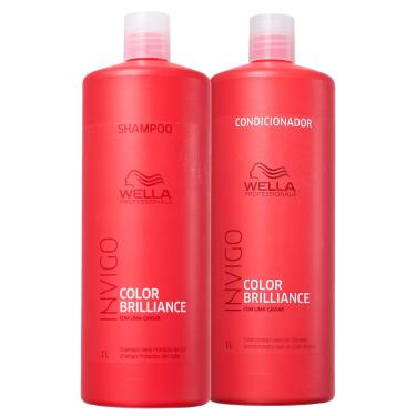 Imagem de Kit Wella Invigo Color Brillaince Salon Duo (2 Produtos) BLZ