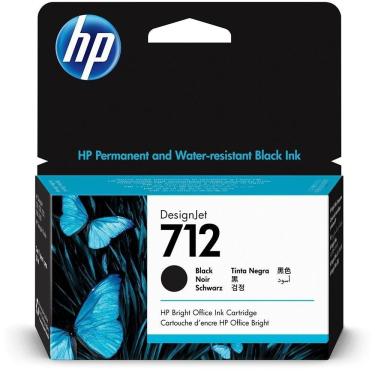 Imagem de Cartucho HP 3ED70A nº712 Preto 38ml  HP