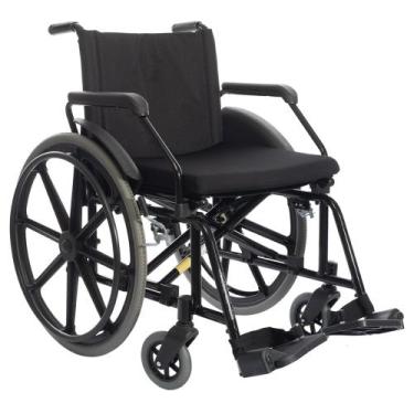 Imagem de Cadeira De Rodas Jaguaribe Poty Obesos 120Kg - Largura Assento 50cm