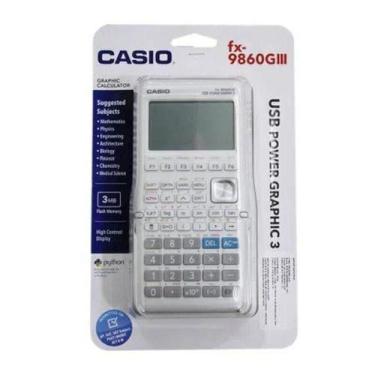 Imagem de Calculadora Gráfica Casio Com Python, 2.900 Funções E Interface Com Pc