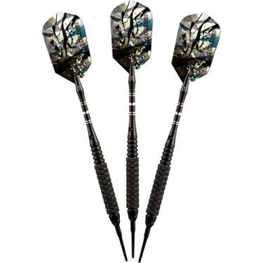 Imagem de Viper Black Magic Soft Tip Darts, Knurling grosso, 18 gramas