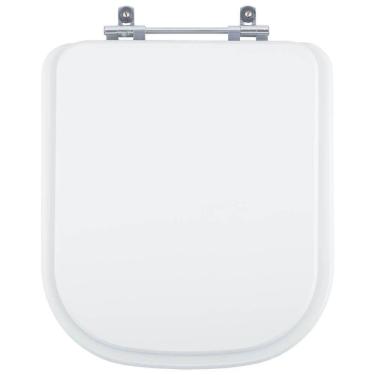 Imagem de Assento Sanitário Em Mdf Debba Branco Para Bacia Roca