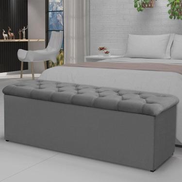 Imagem de Calçadeira Recamier 160cm Lotus Cinza