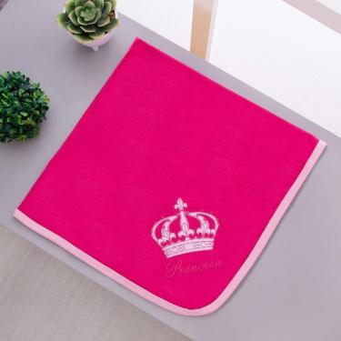 Imagem de Manta Cueiro Malha Para Bebê Imperial Pink