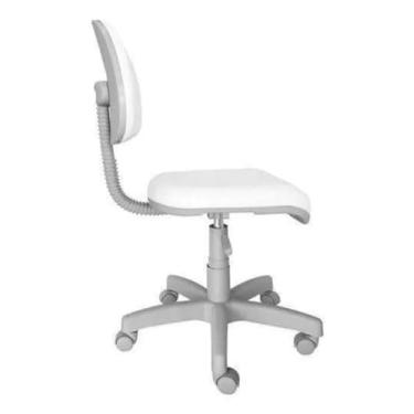 Imagem de Cadeira Executiva Flange Fixa Cinza Estetica