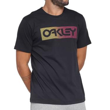 Imagem de Camiseta Oakley B1B Lines Graph Blackout