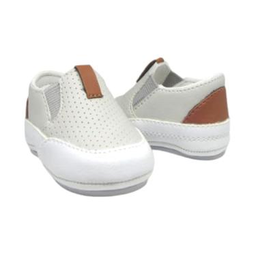 Imagem de Tênis Bebê Batizado Branco Sapatinho Social Infantil Menino rn maternidade (16)