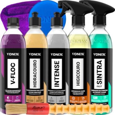 Imagem de Produtos Vonixx Kit V-Floc Shampoo Intense Revitalizador Hidracouro Higicouro Sintra Fast