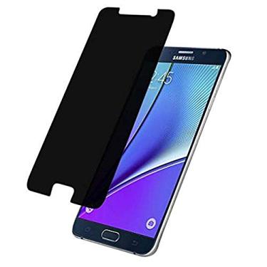 Imagem de 3 peças de vidro temperado anti-espião, para Samsung Galaxy Note 5 película protetora de tela de privacidade vidro anti-espião - para Samsung Note 5