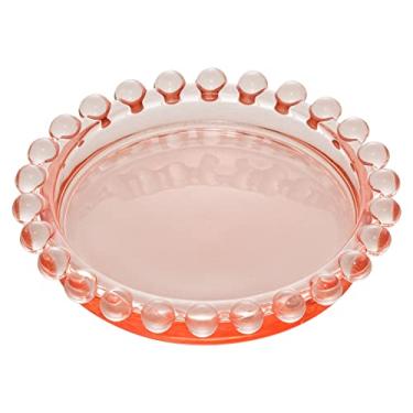 Imagem de CJ 4 PRATOS CRISTAL PEARL ROSA 10cm