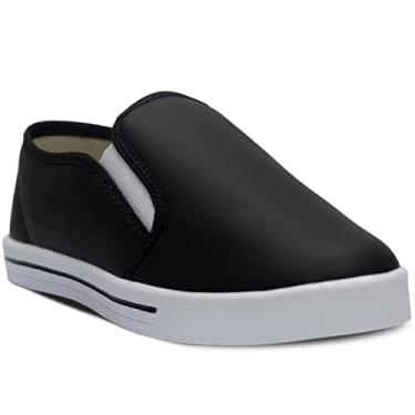 Imagem de Tênis Slip On Casual Infantil Nº 20 Ao 27 Menino Menina 11.62i (Preto, BR, Criança de 1 a 3 anos, Numérico, 20)