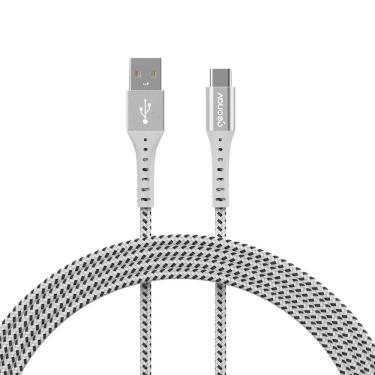 Imagem de Cabo USB-C ESC05WT em Nylon Trançado Geonav – 1,2 metro