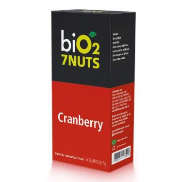 Imagem de Barra De Cereal 7 Nuts Cranberry Com Castanhas Bio2 75G