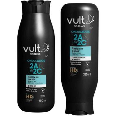 Imagem de Kit Vult Shampoo E Condicionador Cabelos Ondulados