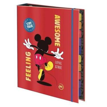 Imagem de Caderno Argolado Dac Mickey Mouse - Tamanho Colegial