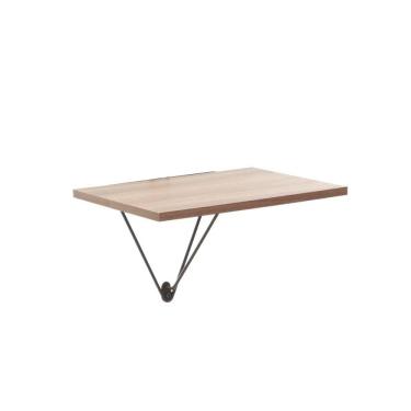 Imagem de Prateleira Multiuso Space Pequena Fosco Aço Corten/Preto