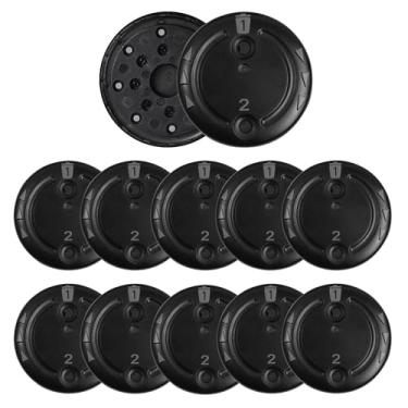 Imagem de (80 peças) CeruShield Disk Wax Guards Filtros Acessórios de Limpeza para Phonak Marvel, Paradise, Unitron Blu, Unitron Discover, Unitron Discover Next Aparelhos Auditivos (10 Pacotes)