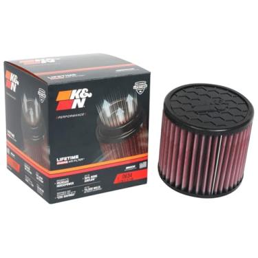 Imagem de K&N Filtro de ar do motor: Alto desempenho, Premium, lavável, filtro de substituição: Compatível com Ford Bronco 2021, E-0634