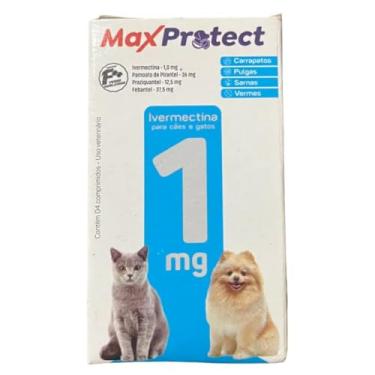 Imagem de Anti Pulgas E Carrapatos Raças Pequenas E Gatos 4 Comprimidos - Max Protect
