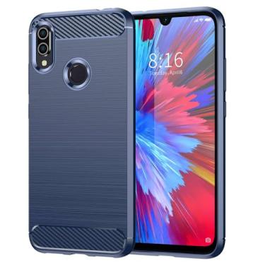 Imagem de Capas para Xiaomi Redmi Note 7.Caso básico,Botão de pressão flexível / 360 ° Proteção completa,Anti-fingerpirnts