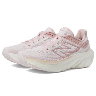 Imagem de New Balance Tênis de corrida unissex infantil Fresh Foam X 1080 V13, Granito rosa/esfera rosa, 3.5 Wide Big Kid