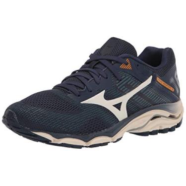 Imagem de Mizuno Wave Inspire 17, Mood Indigo/Winter White, 39