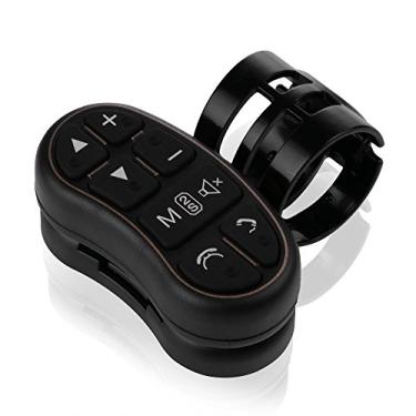 Imagem de Controle remoto sem fio universal de DVD GPS para carro, botão de controle remoto para navegação veicular DVD / controle de direção de rádio 2 din
