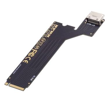 Imagem de chenyang Adaptador M.2 para SFF-8612, Oculink SFF-8612 para NVME PCIe 4.0 M-Key Host Adapte para ThinkBook 14+ AMD8845 2024 Placa de vídeo externa e SSD