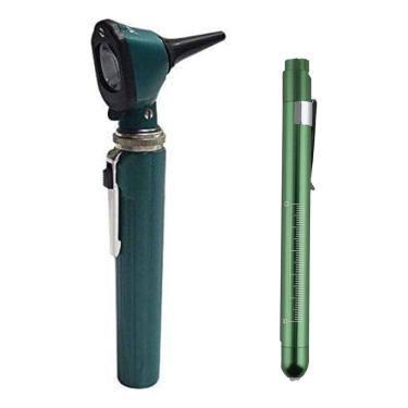 Imagem de Kit Otoscópio De Led + Lanterna Clinica De Led