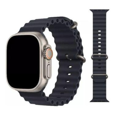 Imagem de Pulseira Oceano Compativel Smartwatch  Ultra 8 - 9  49mm 45mm 44mm 42m