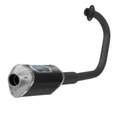Imagem de Escapamento Pro Tork Mini 3 Titan Ks/Es-150 2004 À 2008 Curva Preta, P