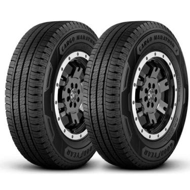 Imagem de Kit 2 Pneus 205/75R16C Goodyear Cargo Marathon II 113/111Q