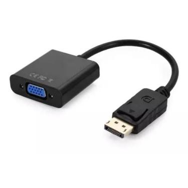 Imagem de Cabo Adaptador Displayport Vga Conversor Vídeo Para Notebook - OEM