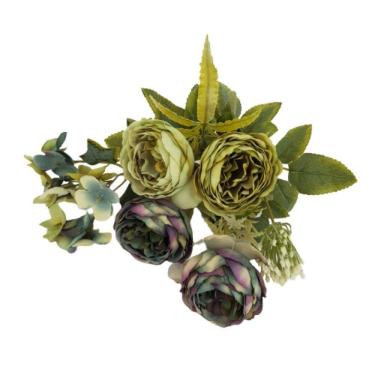 Imagem de Flor Artificial Ramalhete 7 Ramos 33cm