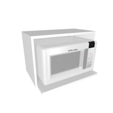 Imagem de Suporte Microondas Forno Nicho Multiuso Mdf Envio Montado - Mbrasil