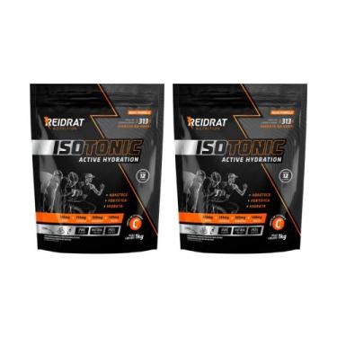 Imagem de Kit com 2 Isotônicos Pouch Sabores 1kg  Reidrat Nutrition, Maracujá