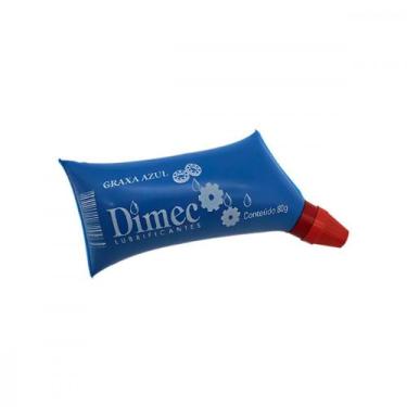 Imagem de Graxa Azul Dimec 80Gr, Azul
