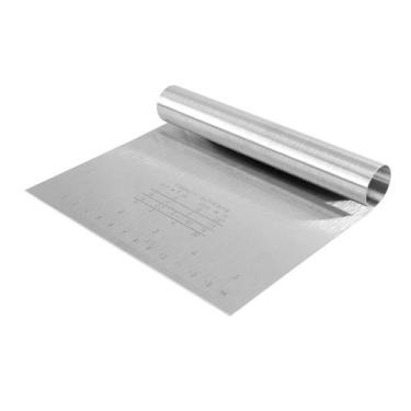 Imagem de Espátula Raspadora De Inox Para Decoração De Bolos - Megagift