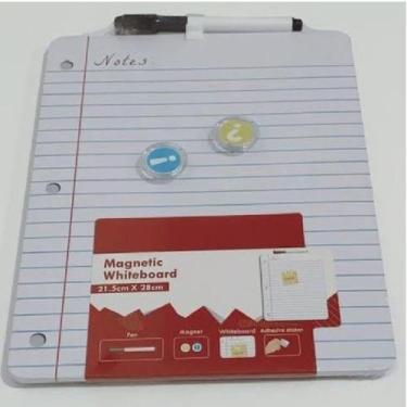 Imagem de Quadro Lousa para Recado Magnético Imã com Caneta Planner - Ns, 1